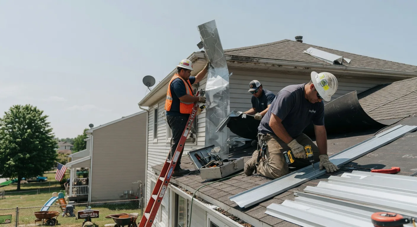 Storm Damage Metal Roof Repair in Reevesville, SC